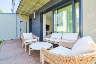 ᴄᴏʜᴏsᴛ l Vanagupes Vilos Apt With Terrace - Palanga - 3