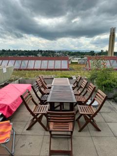 Penthouse Rooftop Loft, 190sq, Panorama View, 1min to Main Station- 5min to City - Basilea - 8