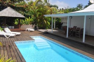 Villa zen Bali piscine privée 3 chambres lotissement les hauts de la vallée d'or - Saint-François - 9