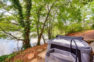 Hot Tub, Dock, Lakefront Luxe Six Mile Retreat - Six Mile - 8