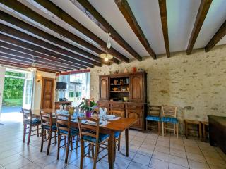 Ancienne ferme rénovée avec jardin clos et vélos, au cœur de la Vallée Noire en Berry - FR-1-591-135 - Tranzault - 4