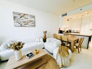 Fully Furnished 1br W Relaxing Lagoon View - Dubaï - 3