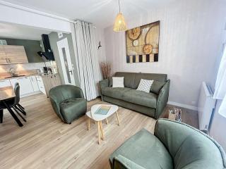 Bel appartement rénové au cœur de Jullouville, 100m de la plage, 1 chambre, 4 couchages, parking privé - FR-1-361-72 - Jullouville-les-Pins - 6