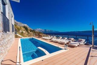 Villa Mia Mit Privatem Pool, Whirlpool, Fitnessraum, Sauna, Meerblick - Lokva Rogoznica - 8
