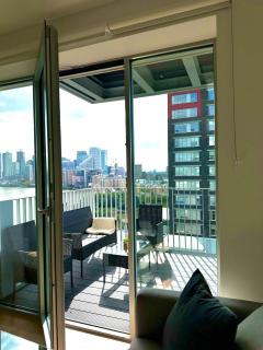 Beautiful view to Canary Wharf , O2 arena , near by London Excel 3-beds - Londra - 9