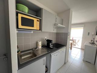 Studio face mer Saint Pierre La Mer 2BR203 - 3