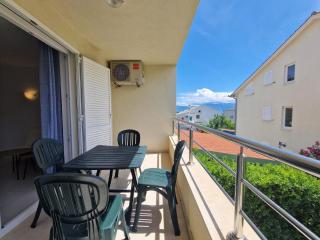 Wohnung in Baška mit Eigenem Balkon - Baška - 9