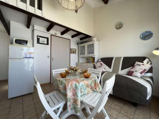 Studio mezzanine avec terrasse, 4 couchages, proximité commerces et plage, parking privé - FR-1-229-840 - Gruissan - 8