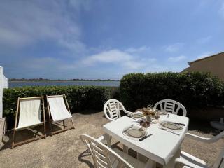Studio mezzanine avec terrasse, 4 couchages, proximité commerces et plage, parking privé - FR-1-229-840 - Gruissan - 0