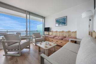 Appartement pour 6, vue mer à 40m de la plage - 0