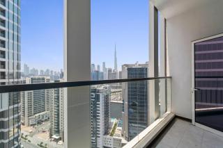 Amazing Studio with Burj Khalifa View - Dubái - 8