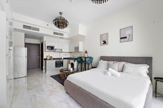 Amazing Studio with Burj Khalifa View - Dubái - 1