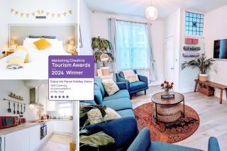 Enjoy the Pause - quiet city centre, free parking, 2 min walk to shops, river, cafes, Manchester Airport 50 mins drive - Chester - 0