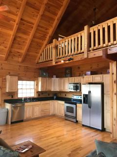 Starlit view log cabin - Rileyville - 9