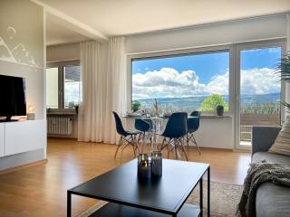 Panoramablick mit Schwimmbad und Sauna - Lenzkirch - 4