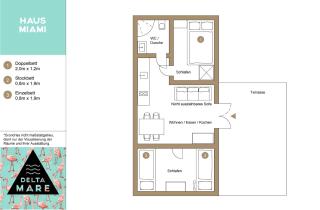 Delta Mare - Ferienhaus Miami - 250m zum Strand - Dziwnów - 2