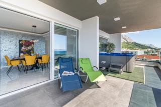 Lux Penthouse Panoramic View with jacuzzi - Makarska - 6
