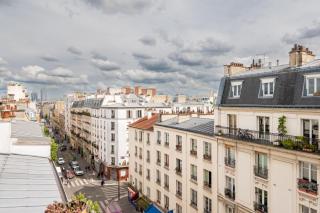 Trendy 1BD Retreat with Patio Goutte d'Or - París - 7