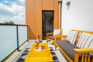 -SHELBY- T2 Arriere corniche parking et terrasse - Concarneau - 3