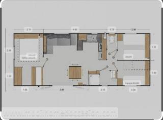 Mobil Home 710 Bora Bora 3 chambres - Gastes - 6