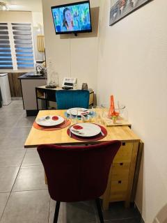 Studio 3 personnes centre ville, avec cour - Calais - 5