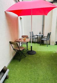 Studio 3 personnes centre ville, avec cour - Calais - 1