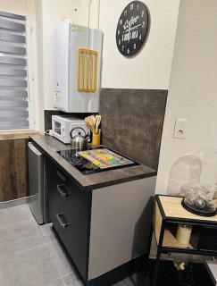 Studio 3 personnes centre ville, avec cour - Calais - 4