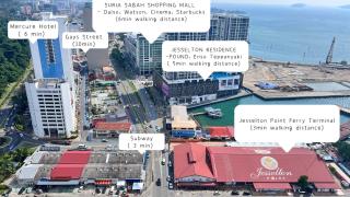 JQ Unity Homestay 2 High Floor Seaview Netflix 6pax - 7