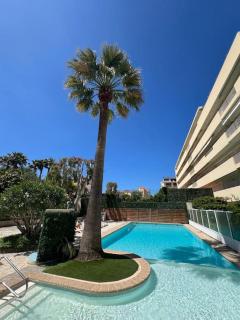 2 pièces - Piscine - Terrasse XXL - Plage La Salis - Antibes - 7