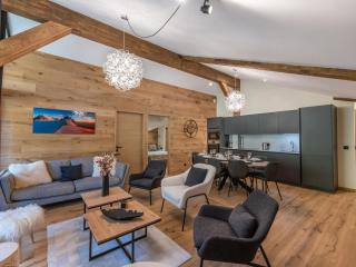 Penthouse neuf avec balcon Sud, proche piste, cheminée, parking, WIFI - FR-1-563-155 - Courchevel - 8