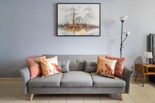 Modern JLT Studio Lake View 5min MetroMarina - Dubai - 2