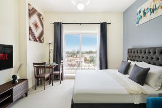 Upscale Studio In Eagleheights, Dubai Sports City - Dubai - 9