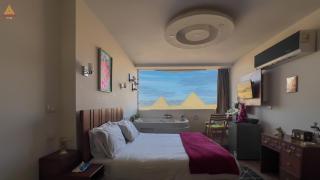 Full Pyramids View with Jacuzzi & Roof Top Access - Il Cairo - 5