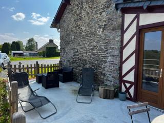 Domaine de la Ville Chérel, maison à colombage - Pontorson - 7