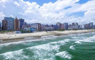 Relaxe na praia da Vila Guilhermina com 2 dorm na Praia Grande - Praia Grande - 8