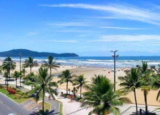 Relaxe na praia da Vila Guilhermina com 2 dorm na Praia Grande - Praia Grande - 0