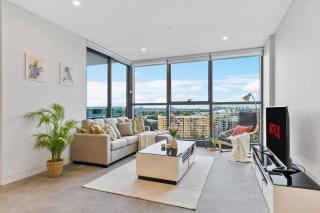 City views & New 3b2b1p Apt in Homebush - Sídney - 9