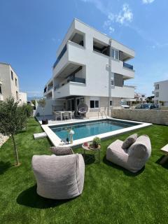 Luxury apartment Black Pearl Beluga with private Pool and Jacuzzi - Novalja - 8