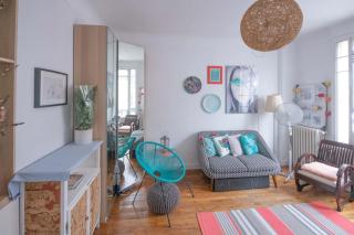 Joséphine Baker , appartement cosy , 2 pièces ensoleillé - París - 9