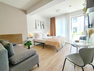 UniverCity Apartment für bis zu 4, Terrasse, Grill - Erlangen - 6