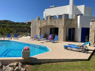 Villa Thea,Plaka with sea & mountain views - 0