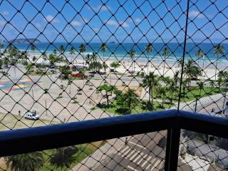 joia da enseada, com serviços de praia, de frente para o mar, 3 quartos, TV smart, piscina, academia, salão jogos, brinquedoteca, estacionamento - Guarujá - 0