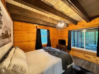 Stunning Private Chalet, 3 Queen beds on Trails! - Webb Lake - 5