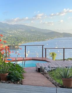 Magnifique vue mer sur baie de Malendure - Bouillante - 5