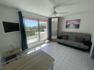 Studio rénové avec loggia, parking privé et proche plage - Quartier calme - FR-1-328-267 - La Grande Motte - 6
