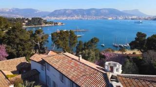 Villa-Chateau Les Terrasses - Tamaris, plage des Sablettes, mer au bas de la propriété - La Seyne-sur-Mer - 6