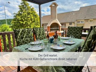 Ferienhaus Taufstein 2 - Terrasse mit Grill- Garten - wandern - 3 Schlafzimmer bis 9 Personen - Herbstein - 5