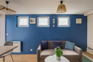 La Maritime - Vue port, 50 m de la plage de la baie - 1