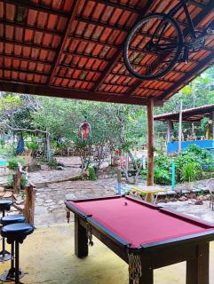 Chalé Rio Piscina Cozinha Área de Lazer Pertinho da CidadeMaravilha - 3