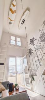 Chic Surf-Inspired Mezzanine Studio "Coco Palm" - Sal Rei - 6